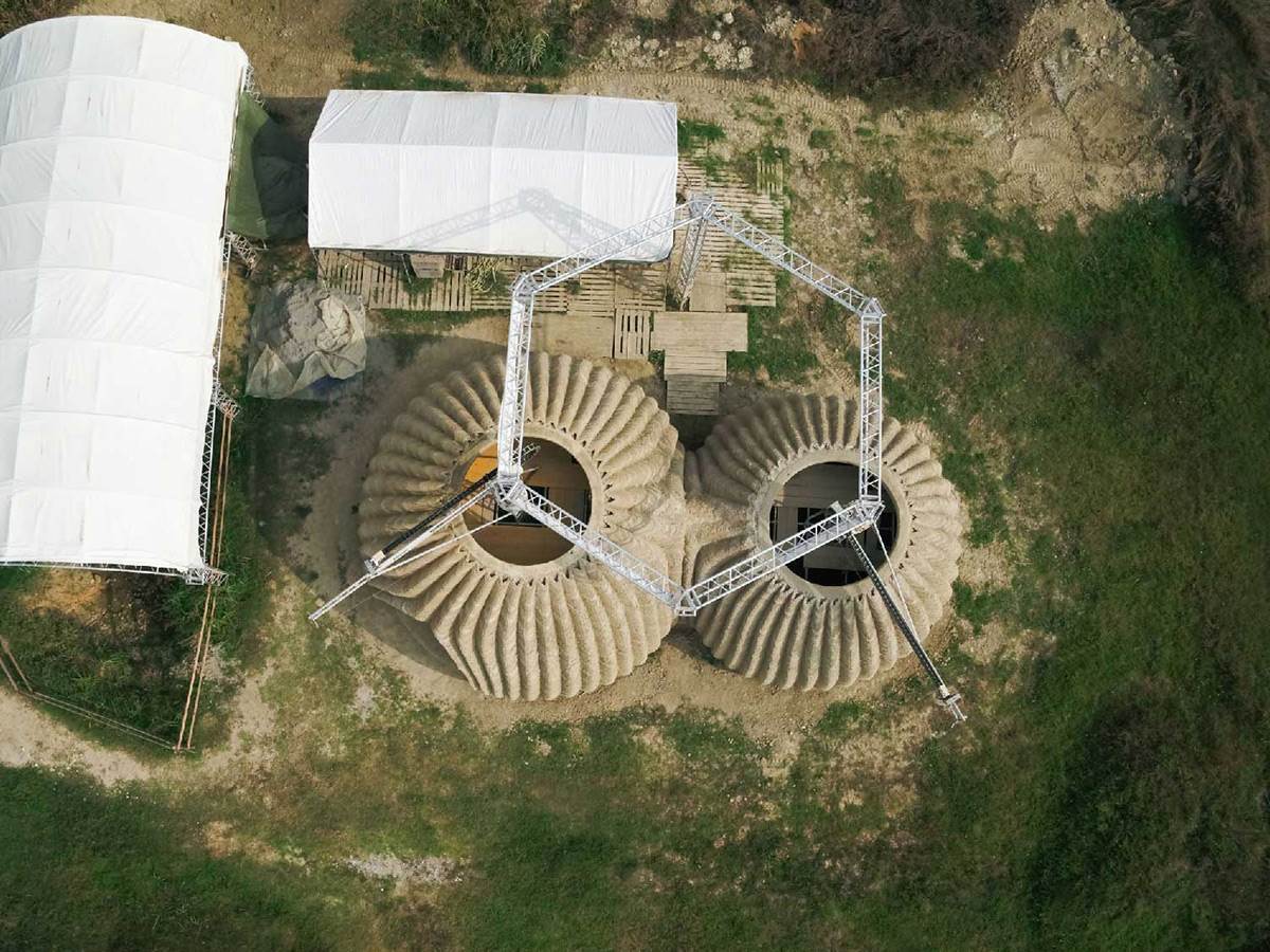  3D kuće štampane od blata - Smart Life/ WASP 