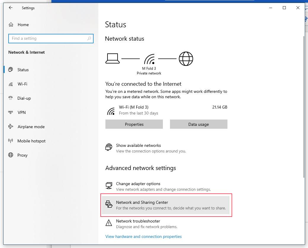  Windows 10 status mreže - SmartLife / Marko Nešović / Windows 10 / Printscreen 