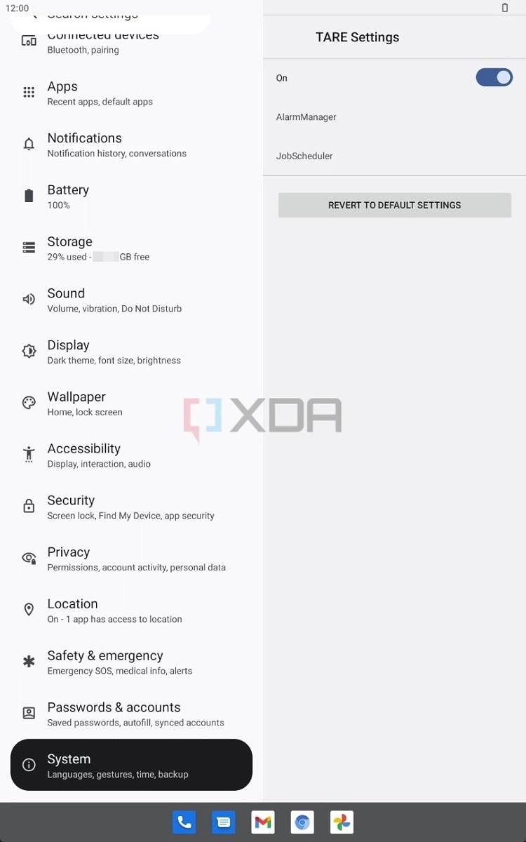 Aktiviranje TARE opcija u podešavanjima - SmartLife / XDA Developers   Aktiviranje TARE opcija u podešavanjima - SmartLife / XDA Developers
