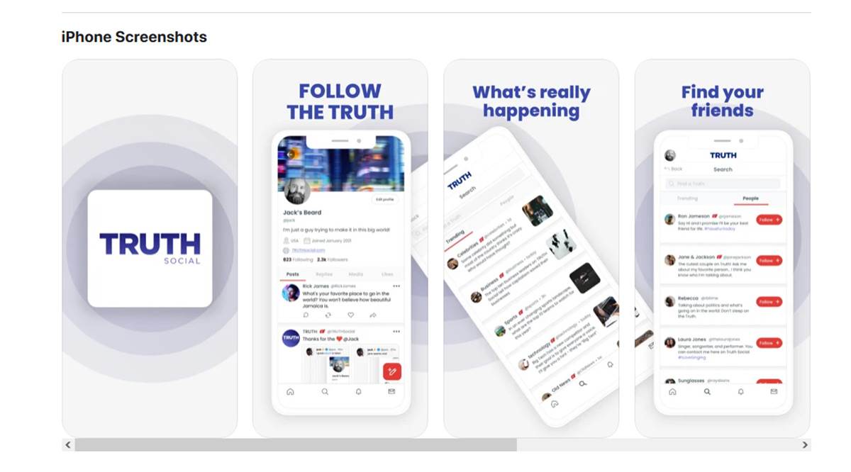  Truth Social, Trampova društvena mreža 