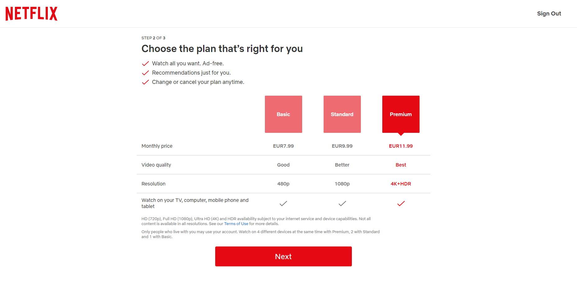Netflix cene u Srbiji Netflix cene u Srbiji