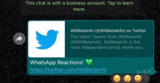  WhatsApp reakcije 2.jpg - SMARTLife / WABetaInfo 