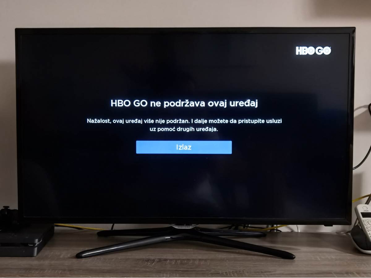  HBO Go ne radi aplikacija rešenje 