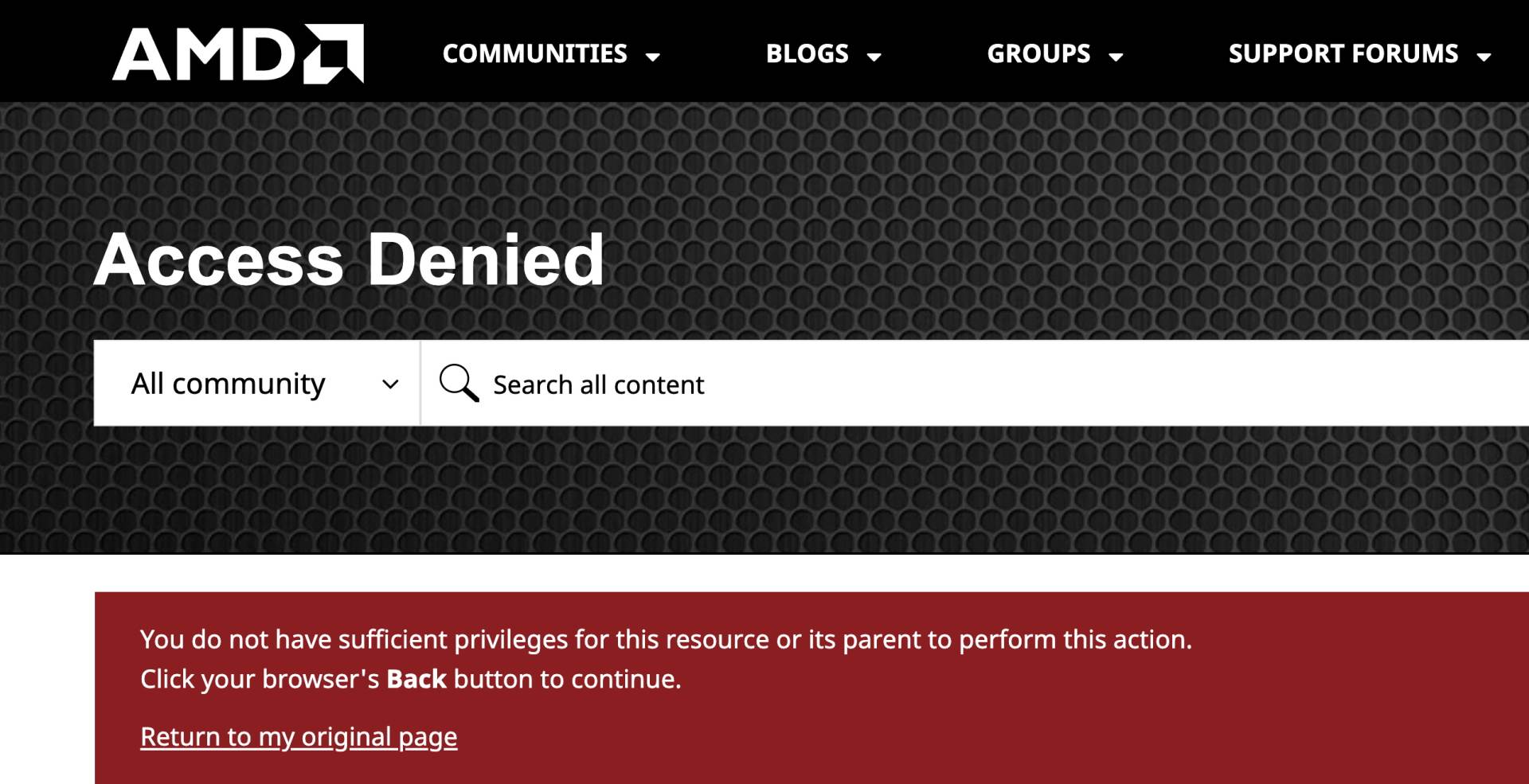  Zabranjen pristup.jpg - SmartLife / AMD.com / Printscreen 