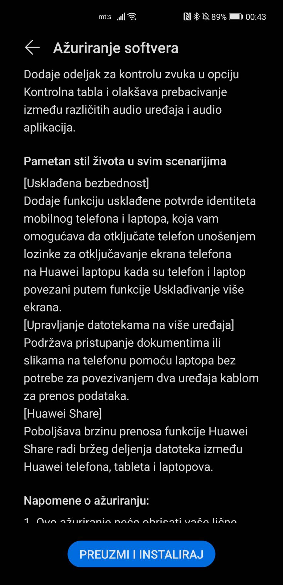  Huawei EMUI 12 update Srbija (4).jpg - SmartLife / Marko Čavić 