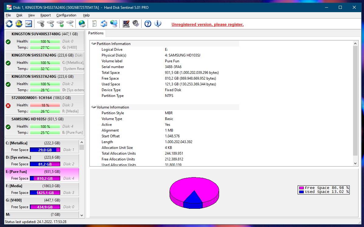  Hard Disk Sentinel - SmartLife / Marko Nešović 