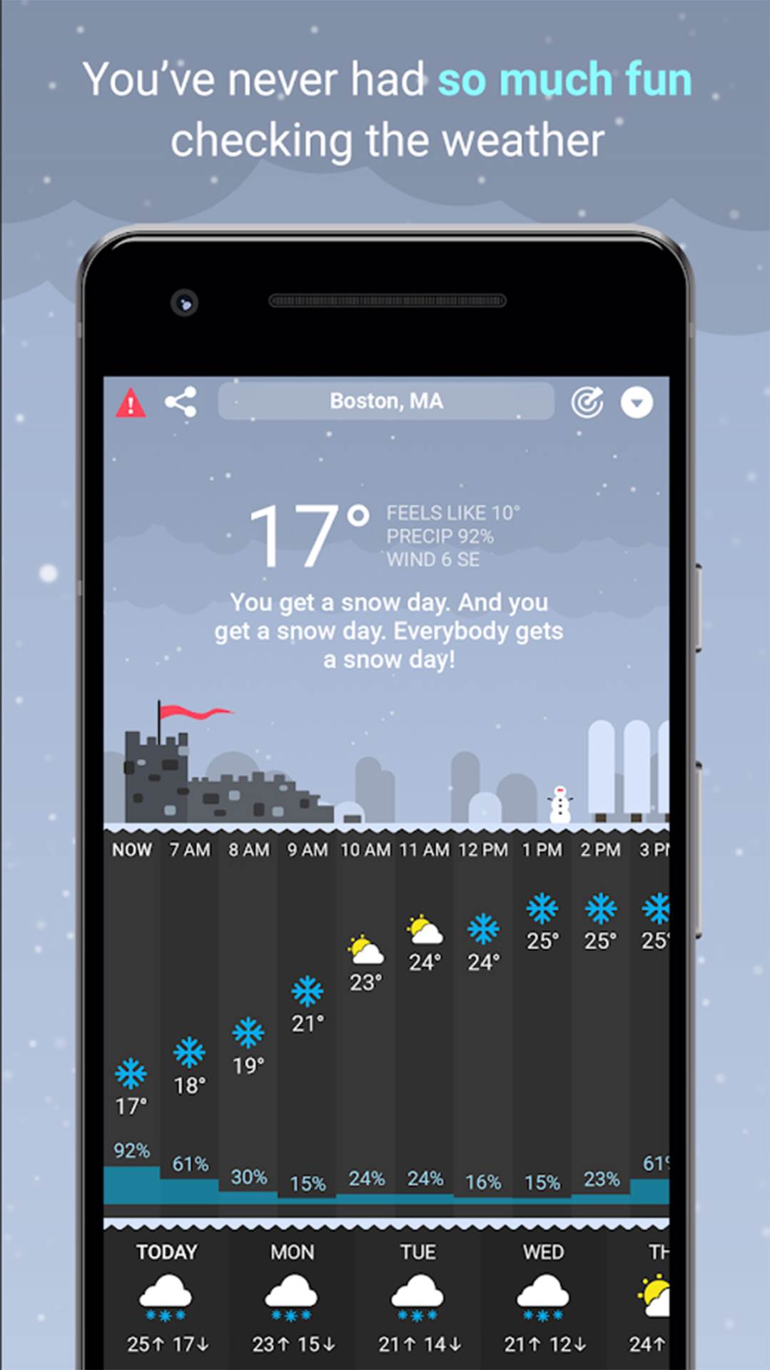  Vremenska prognoza - Smart Life/ Carrot Weather 