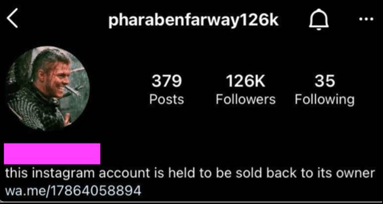  Primer otetog naloga sa informacijama za kontakt - SmartLife / Secureworks 