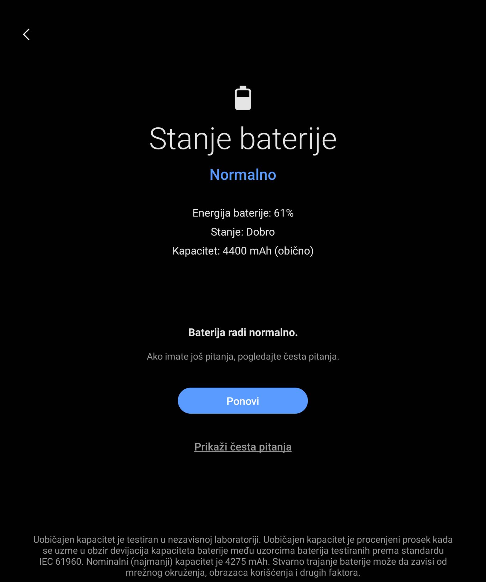Provera stanja baterije na Samsung telefonima   Provera stanja baterije na Samsung telefonima