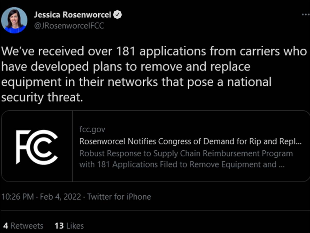  FCC - Smart Life/ Twitter 