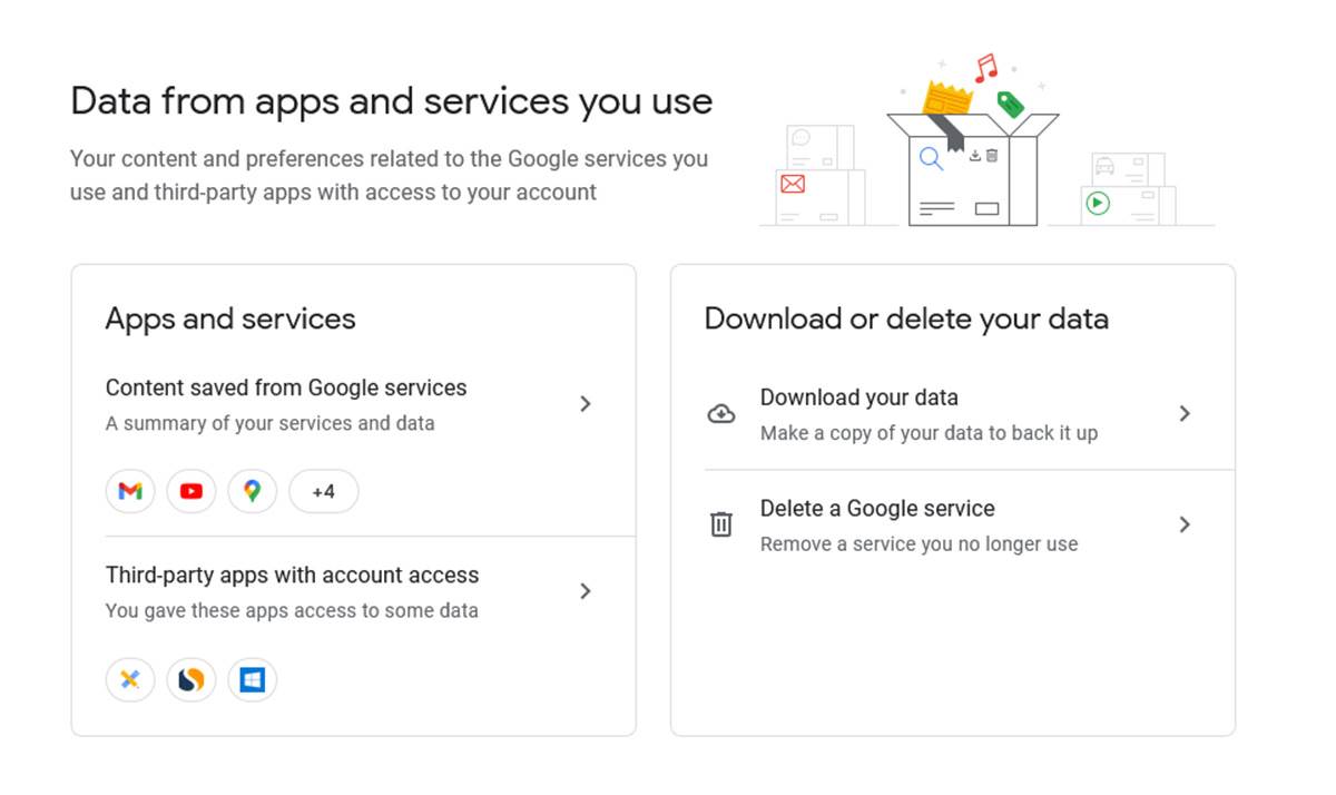  Google Takeout 