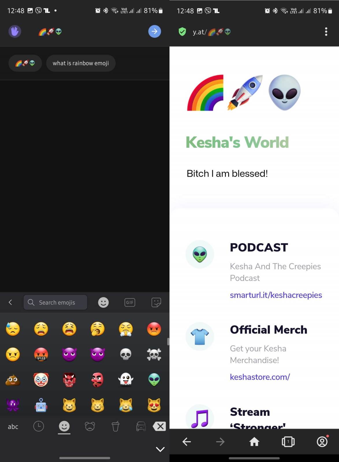  Kesha Yat adresa preko emotikona - SmartLife / Marko Nešović 