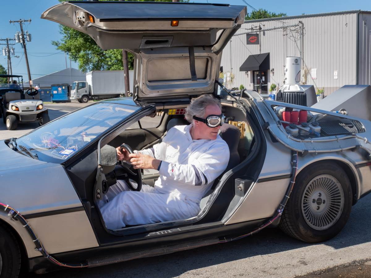  DeLorean iz filma Povratak u budućnost 