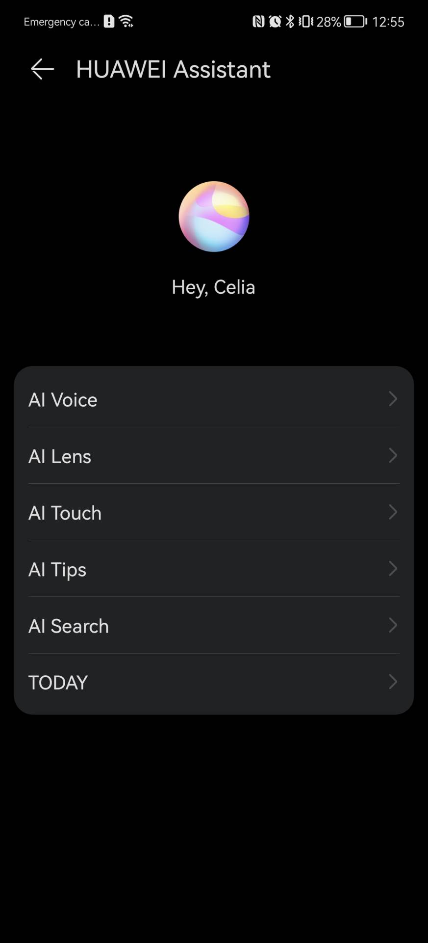  Huawei P50 Pro EMUI 12 interfejs 