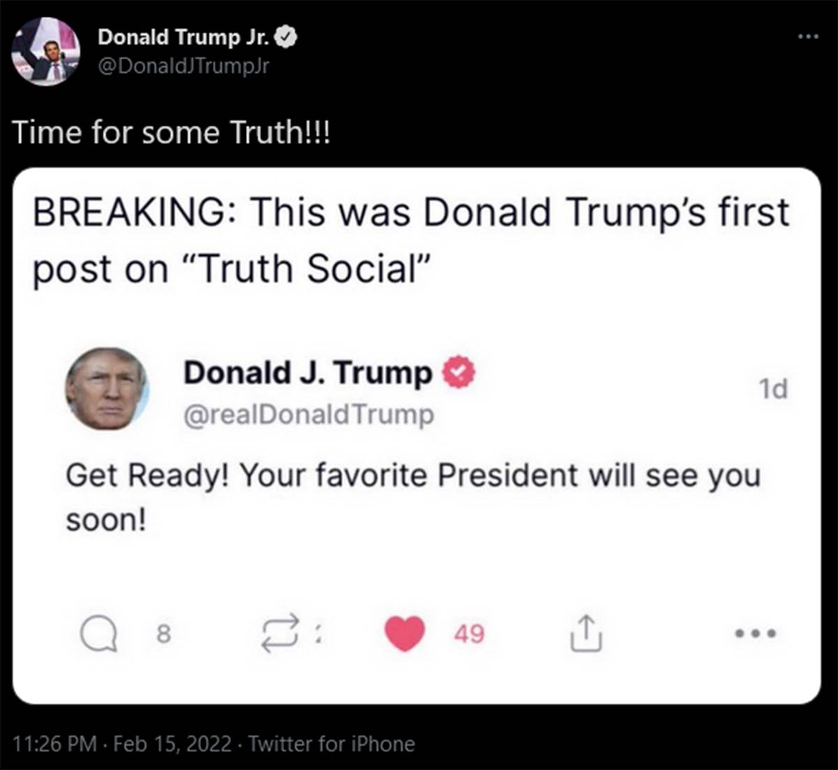 Truth Social - Smart Life/ Twitter   Truth Social - Smart Life/ Twitter