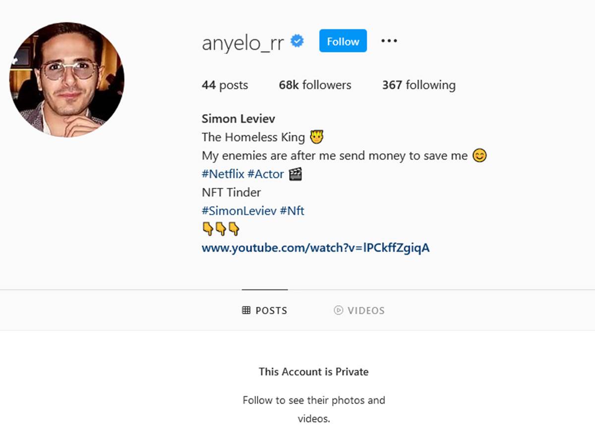  Sajmon Levi - Smart Life/ Instagram 