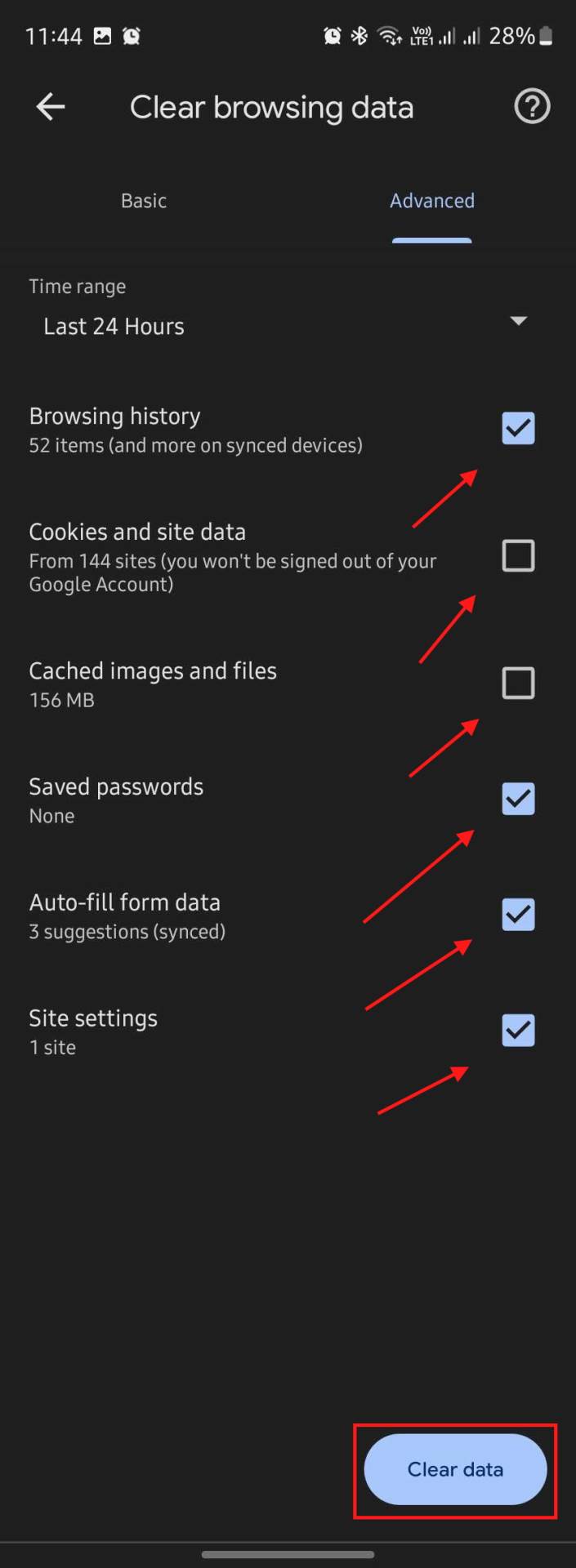  Advanced podešavanja za čišćenje podataka u Chrome browseru - SmartLife / Marko Nešović / Chrome 