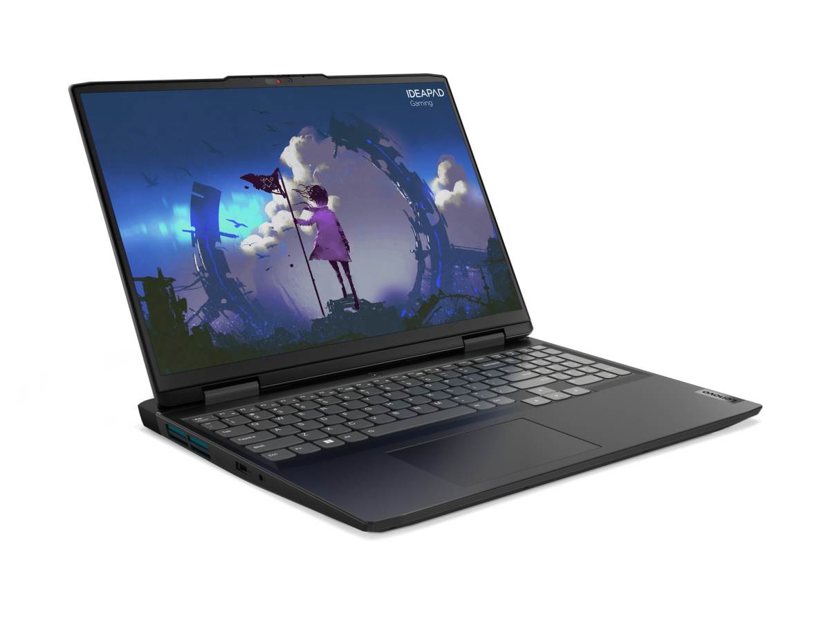 Lenovo IdeaPad Gaming 3 laptop otvoren   Lenovo IdeaPad Gaming 3 laptop otvoren