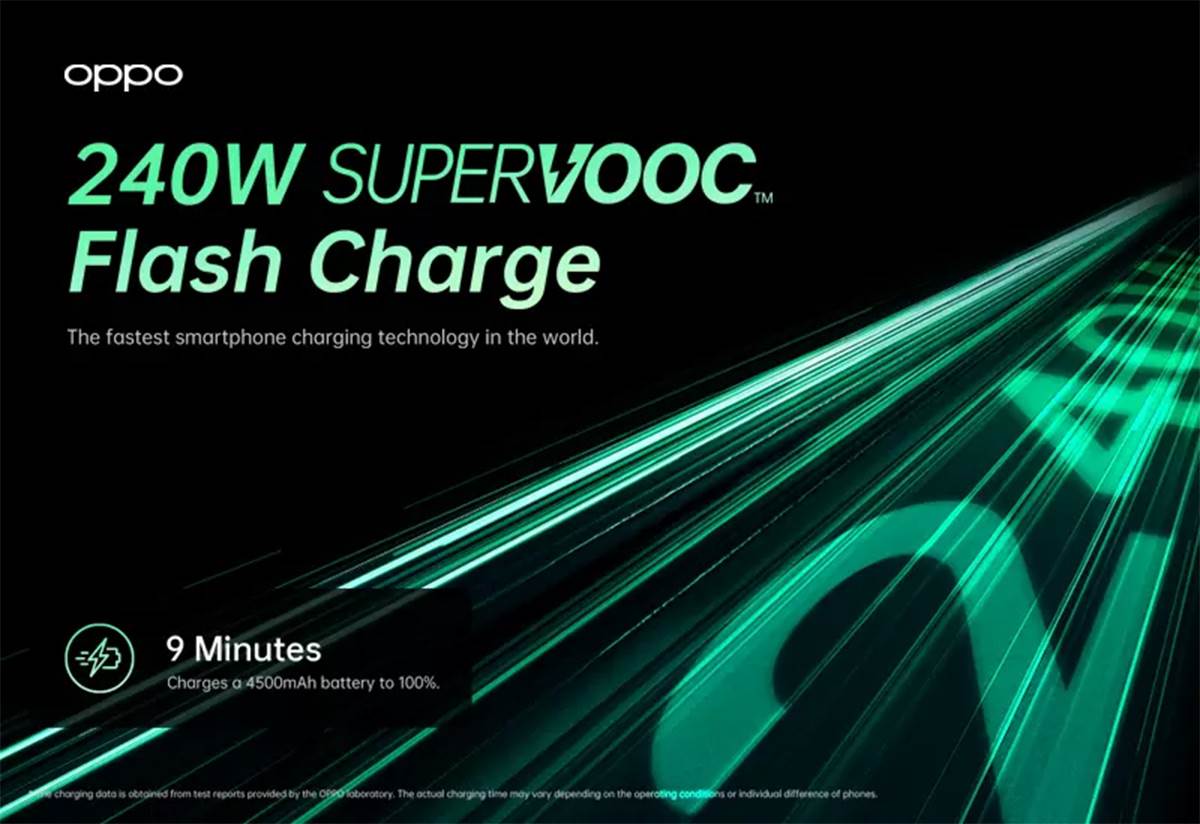  SuperVOOC 240 W - Smart Life/ OPPO 