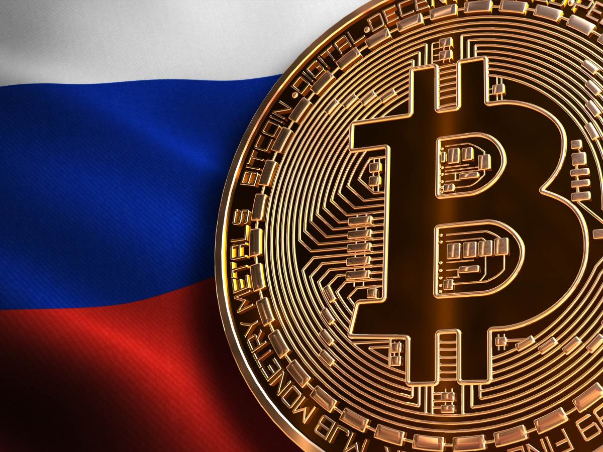 Bitcoin na ruskoj zastavi   Bitcoin na ruskoj zastavi