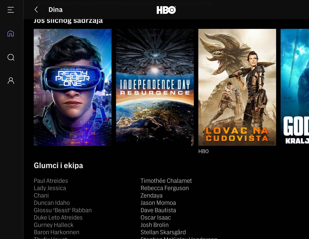  HBO Max naslovi - SmartLife / HBO Max / Printscreen 