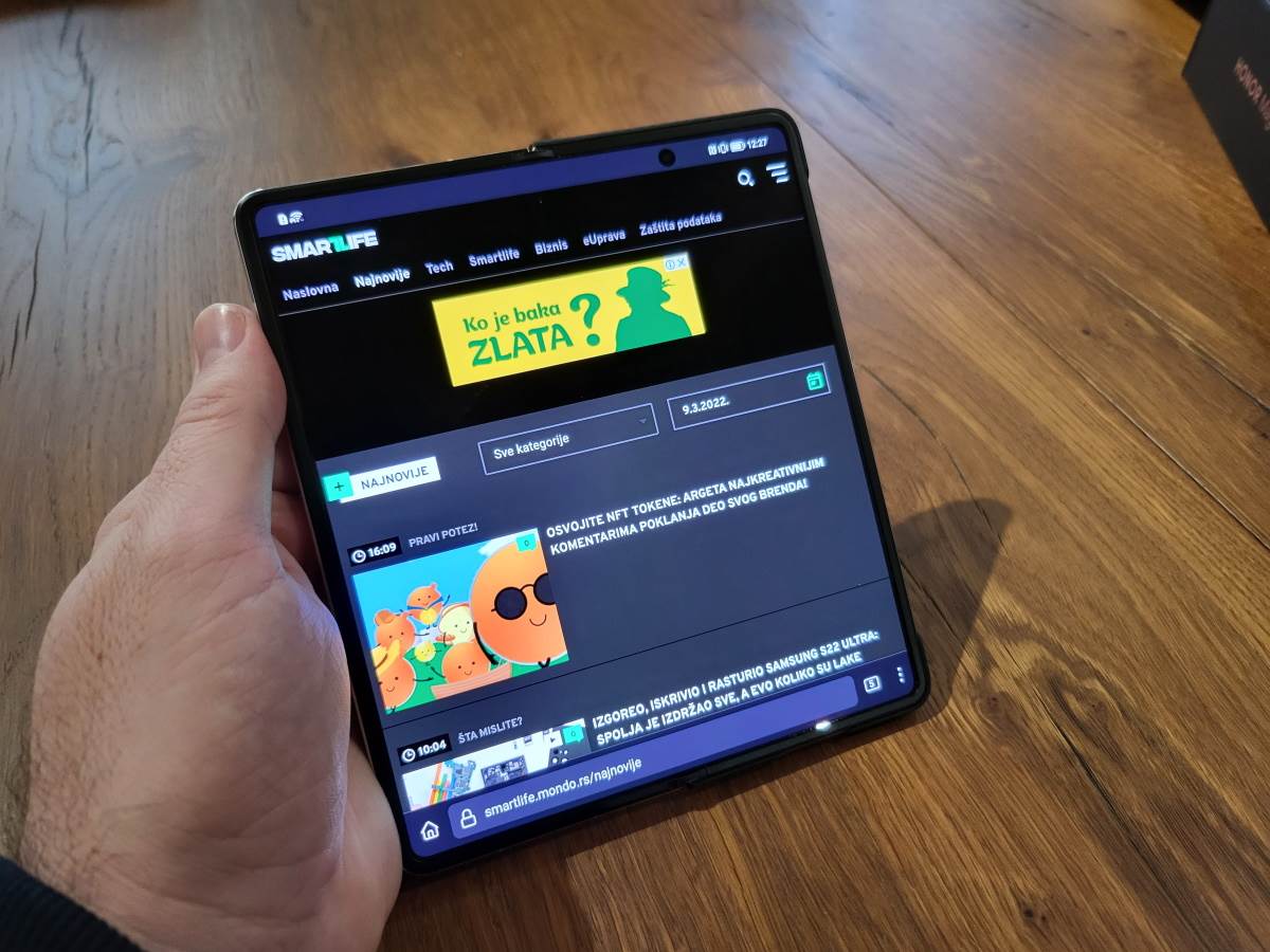 HONOR Magic V telefon sa savitljivim ekranom   HONOR Magic V telefon sa savitljivim ekranom