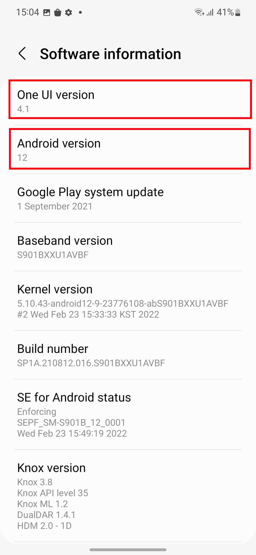  Samsung S22 verzija softvera - SmartLife / Marko Nešović 