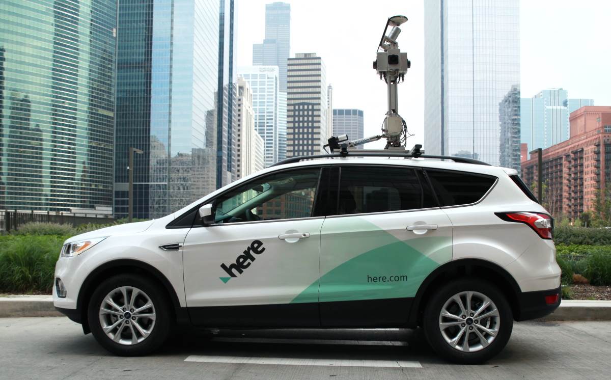  HERE auto za 3D mapiranje - SmartLife / HERE 