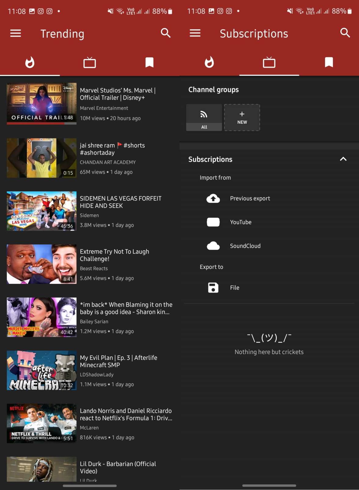 NewPipe aplikacija Trending i pretplate - SmartLife / Marko Nešović / NewPipe   NewPipe aplikacija Trending i pretplate - SmartLife / Marko Nešović / NewPipe