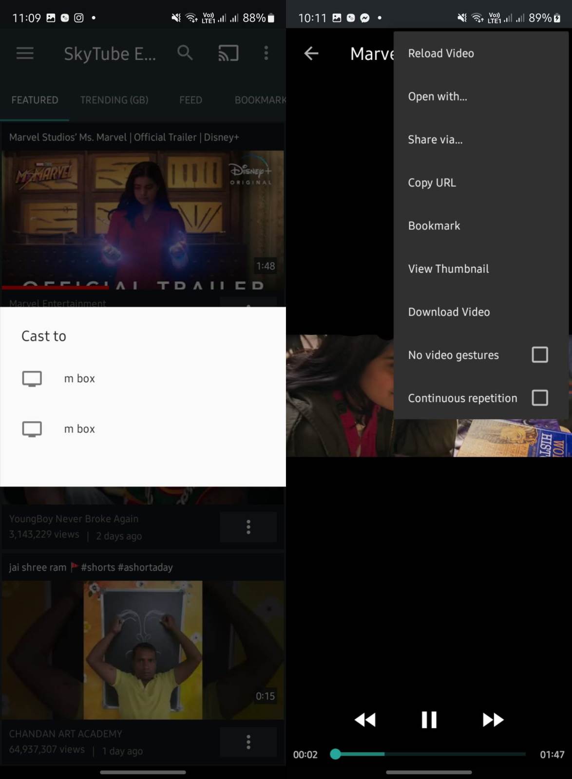  SkyTube Cast i opcije reprodukcije - SmartLife / Marko Nešović / SkyTube 