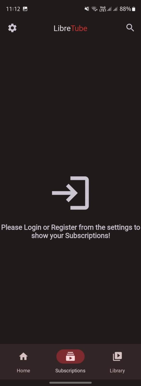  LibreTube prijava na server - SmartLife / Marko Nešović / LibreTube 