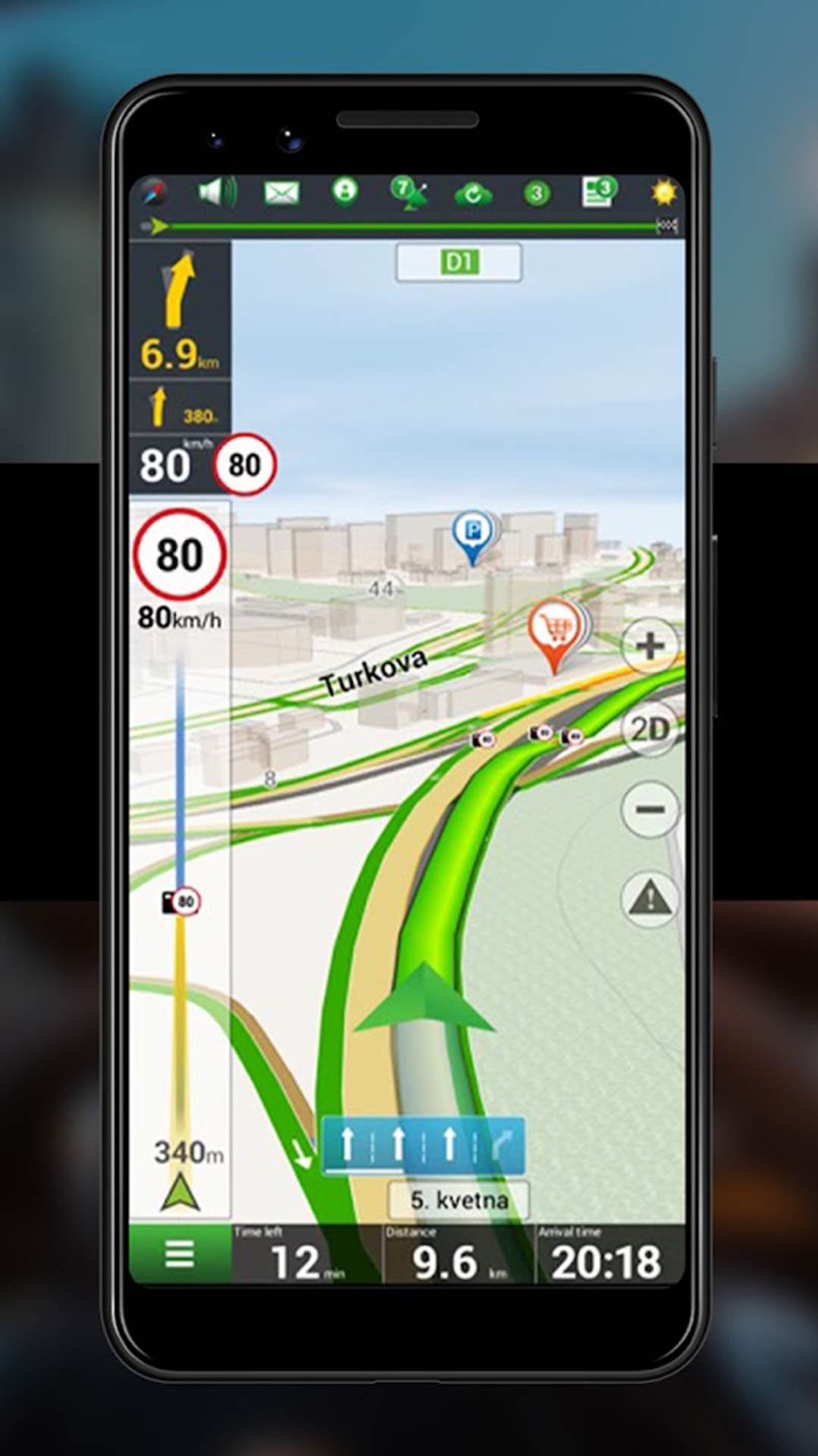  Top Navigation - Smart Life/ Google Play Store 