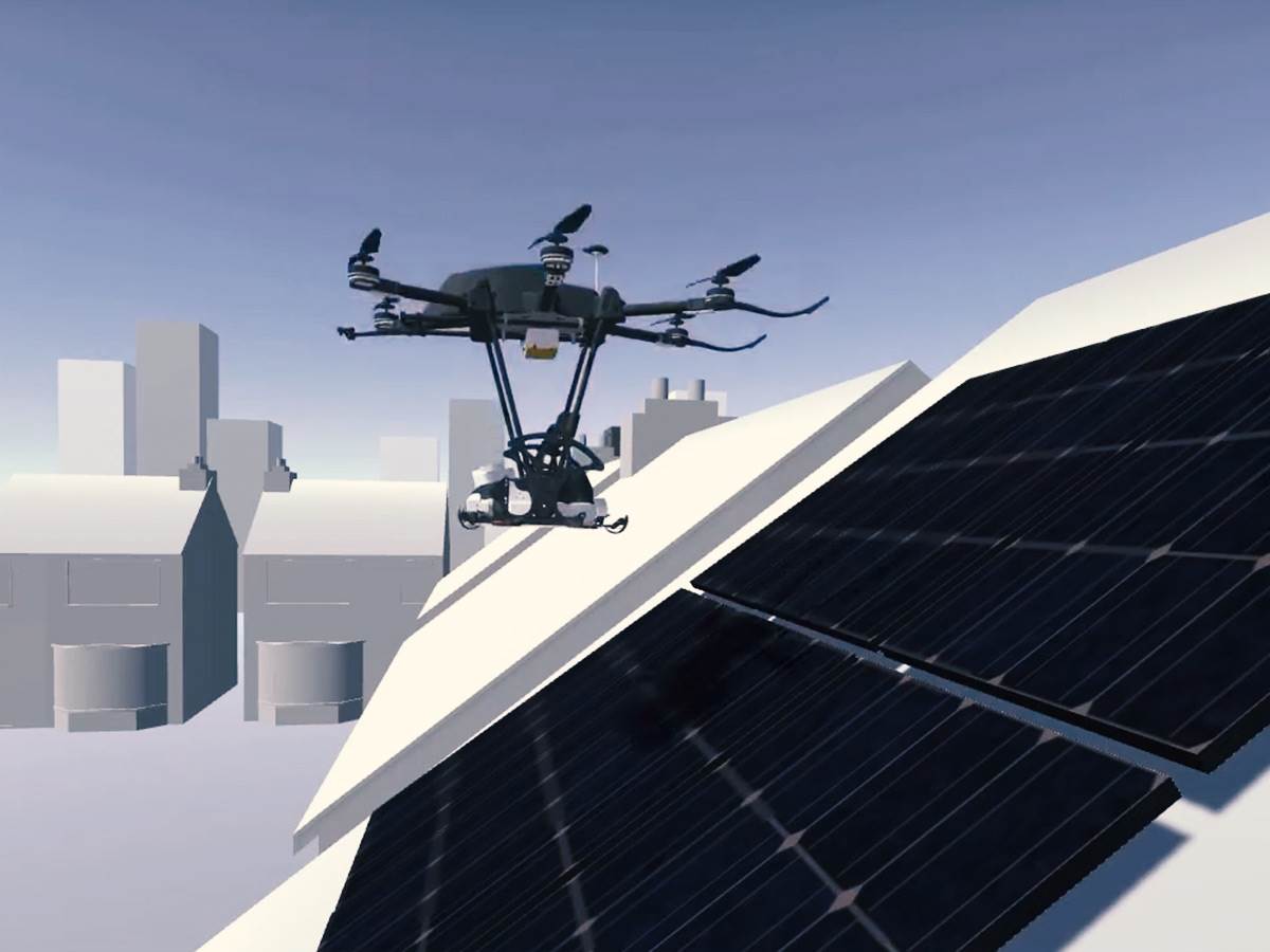  Dron za solarne ploče - Smart Life/ Art Robotics 