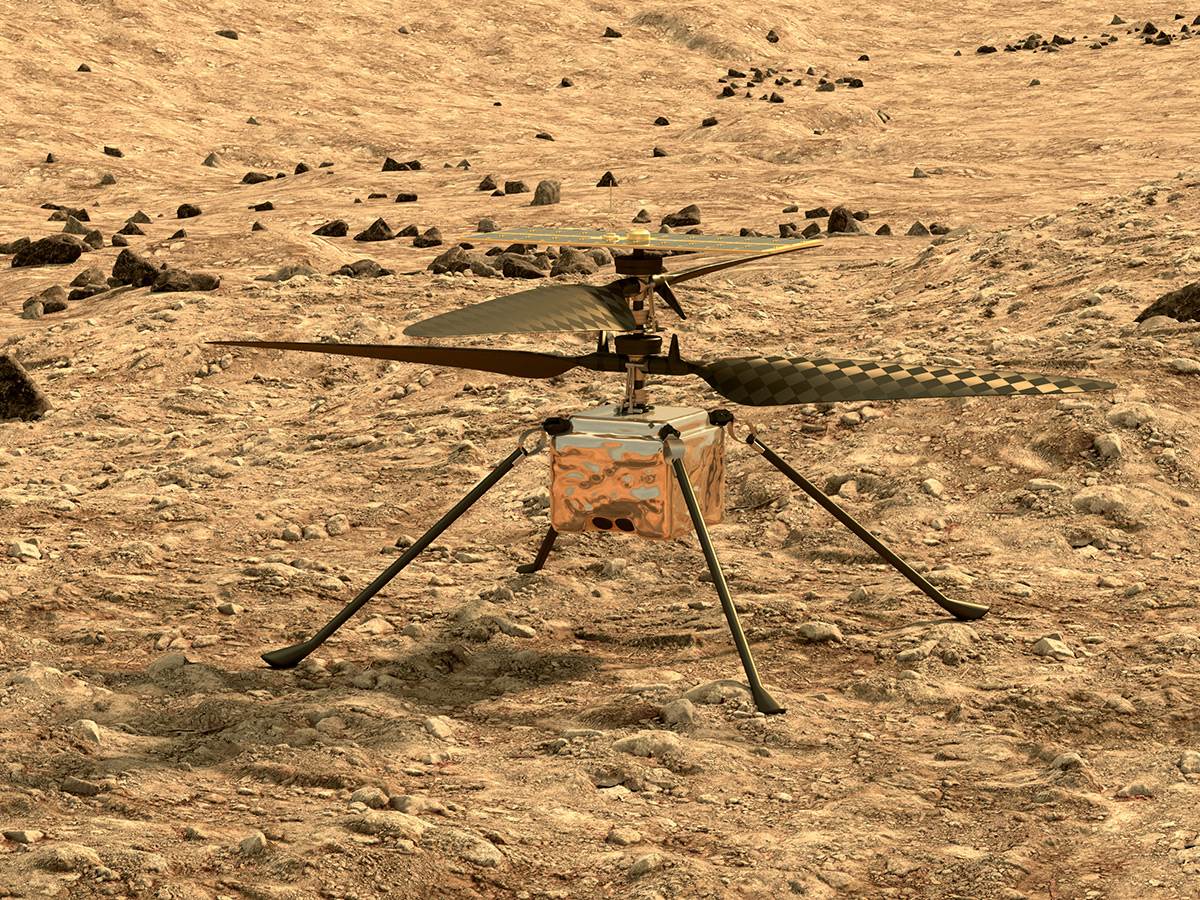  Mars helikopter - Shutterstock/ u3d 