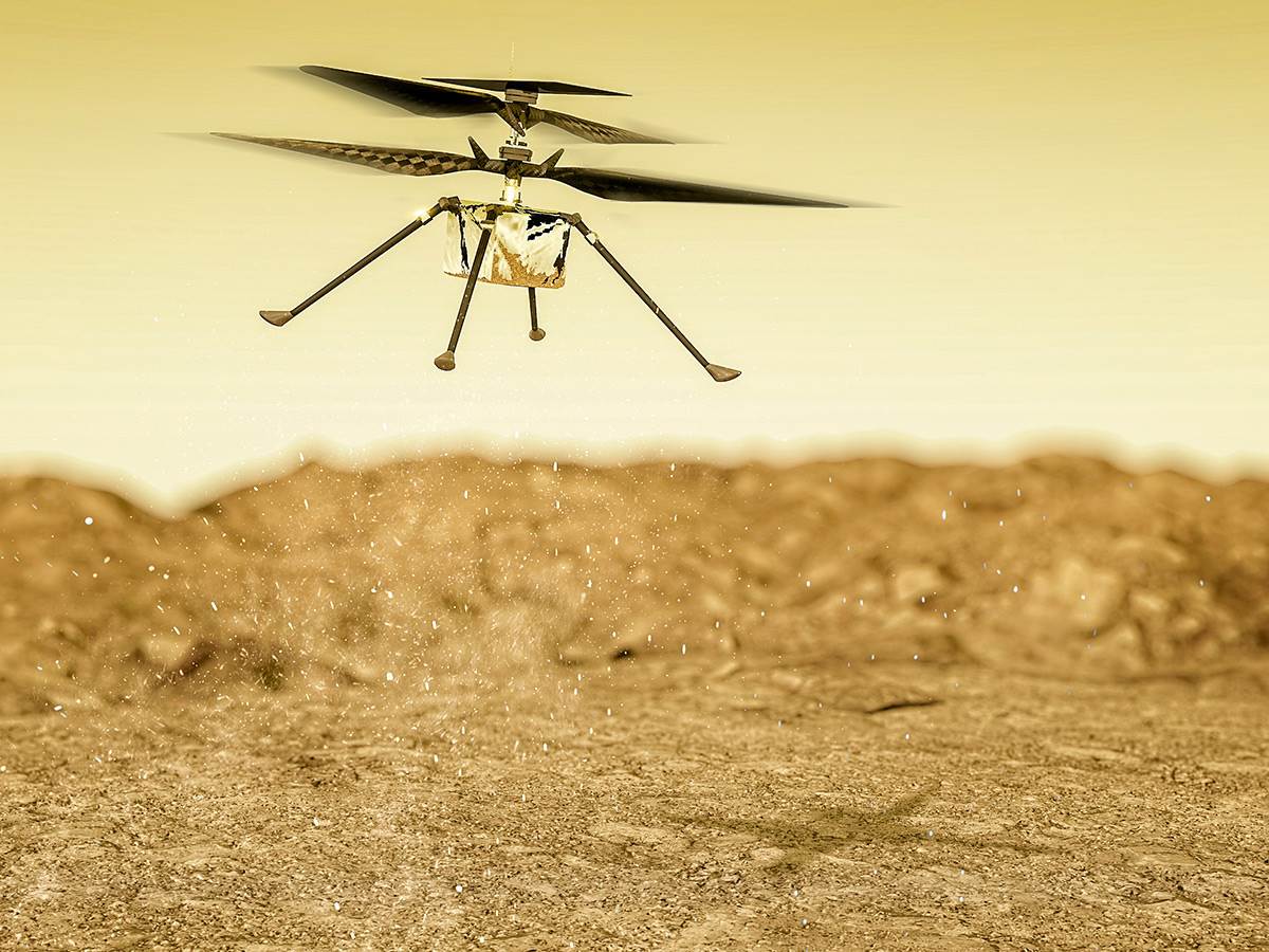  Mars helikopter - Shutterstock/ Naeblys 