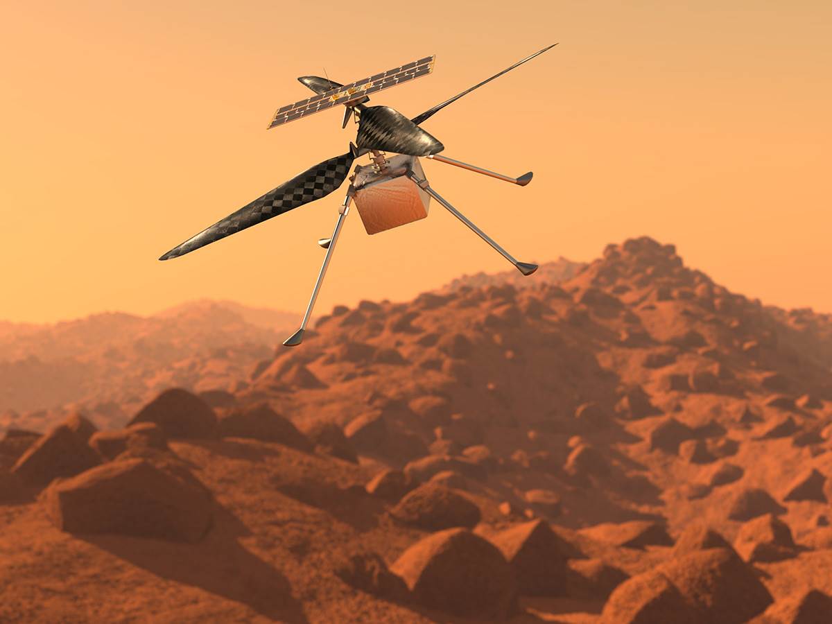  Mars helikopter - Shutterstock/ Giovanni Cancemi 