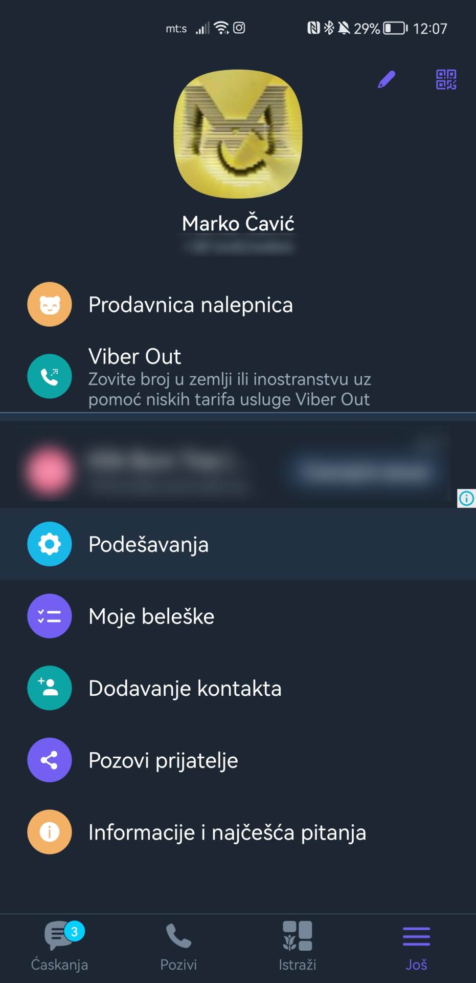  Viber podešavanja aplikacije (2).jpg - SmartLife / Marko Čavić 