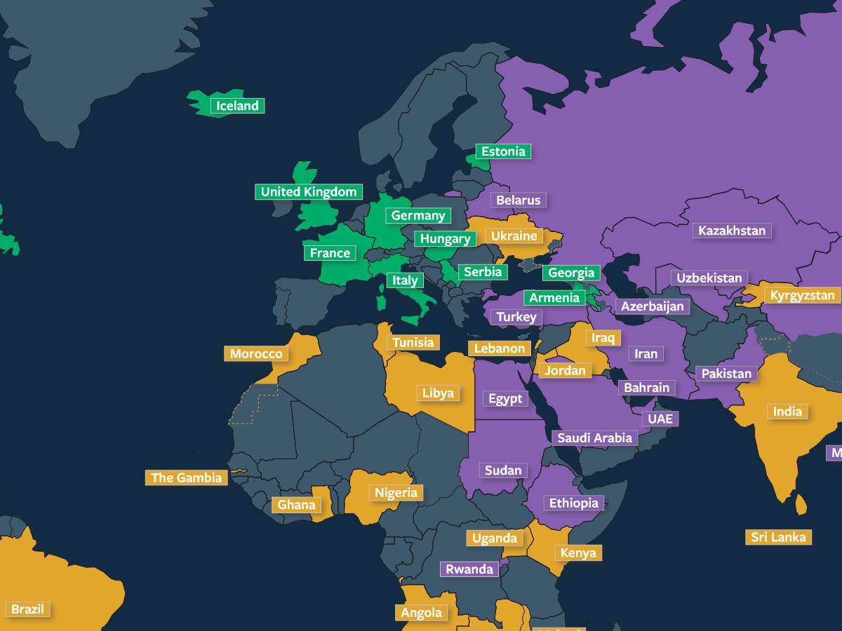 sloboda u Srbiji Freedom House izveštaj 2021 Tech Platforme