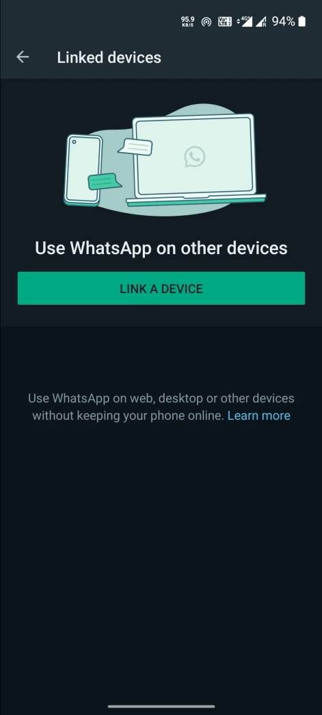  WhatsApp Multi-Device podrška 2.jpg - PrintScreen / WABetaInfo 