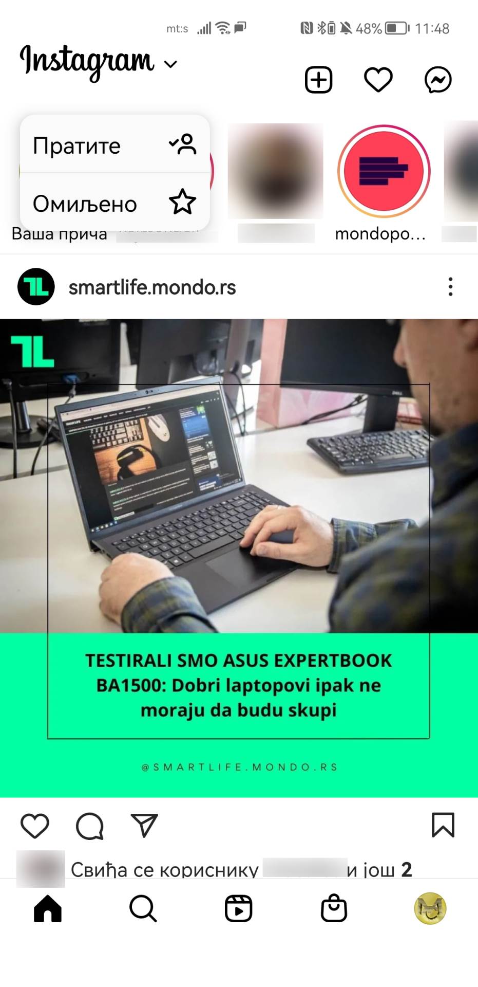  Instagram Favorites i Following 5.jpg - SmartLife / Marko Čavić 