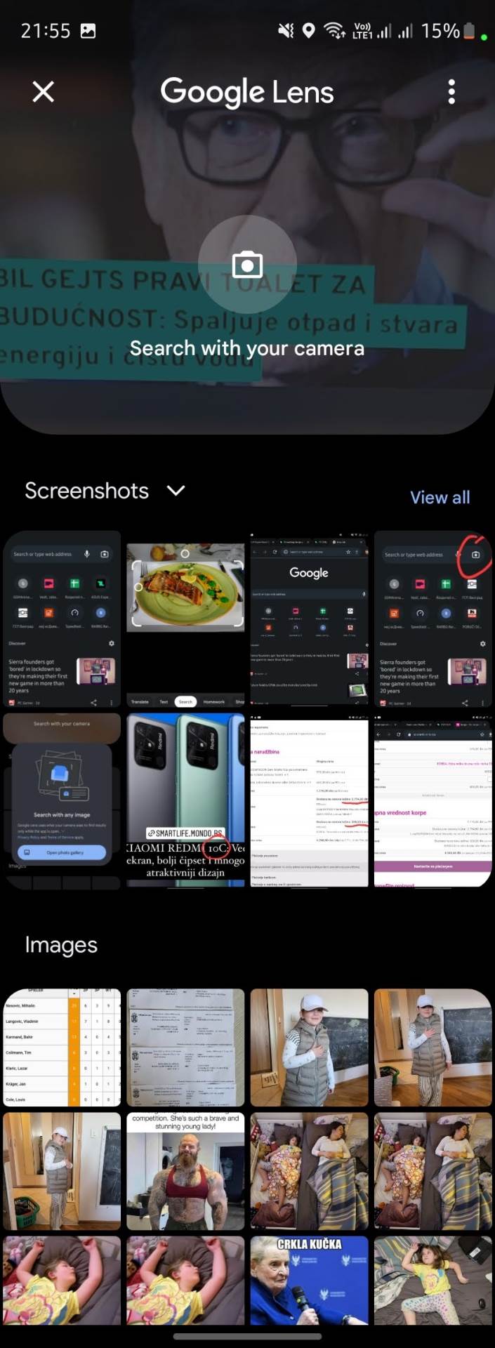 Pretraga po slikama ili preko kamere - Chrome/Screenshot 