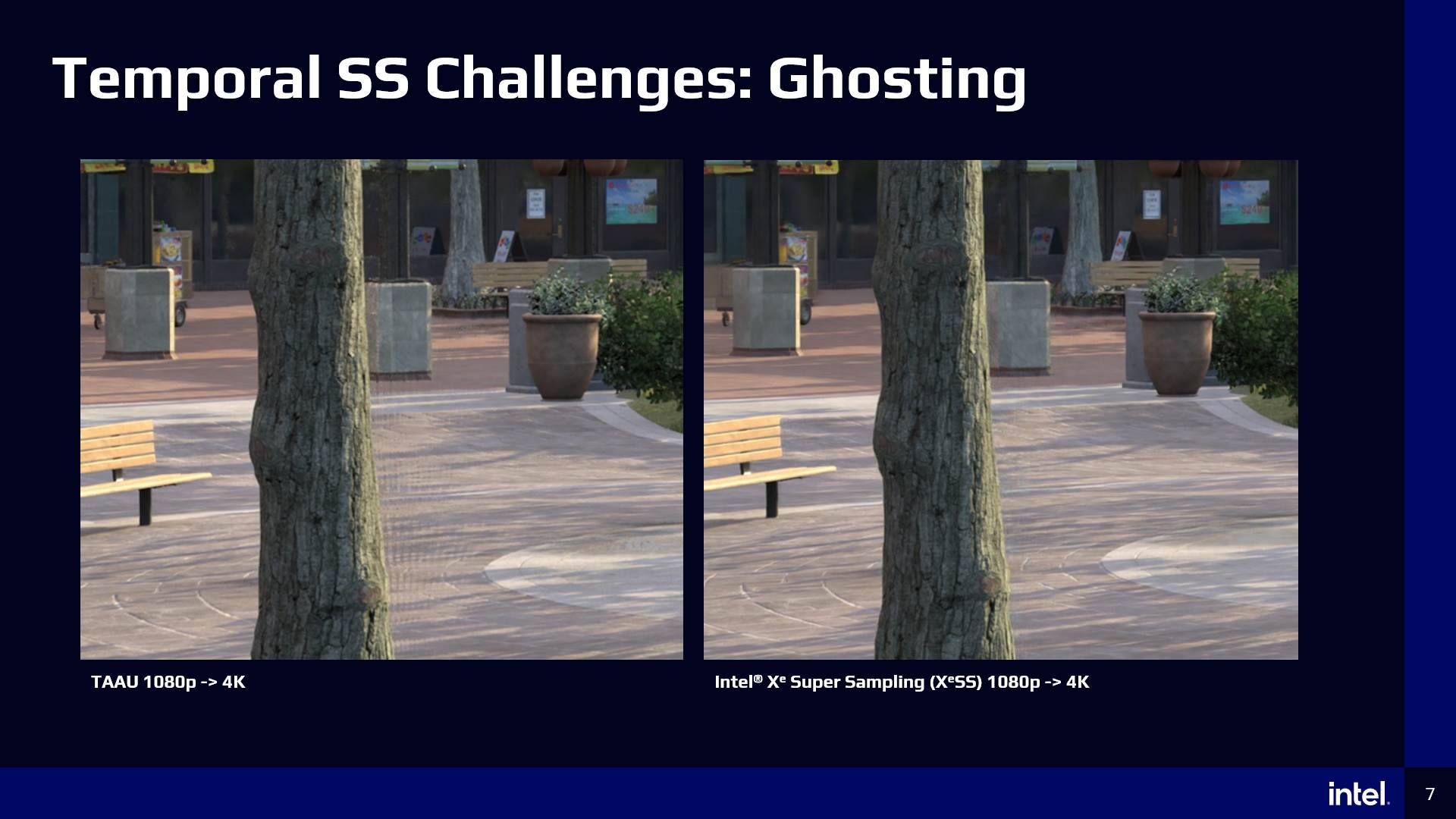 Intel XeSS duhovi - primer   Intel XeSS duhovi - primer