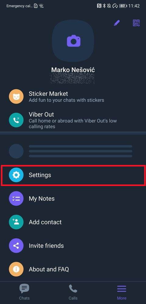 Viber podešavanja   Viber podešavanja