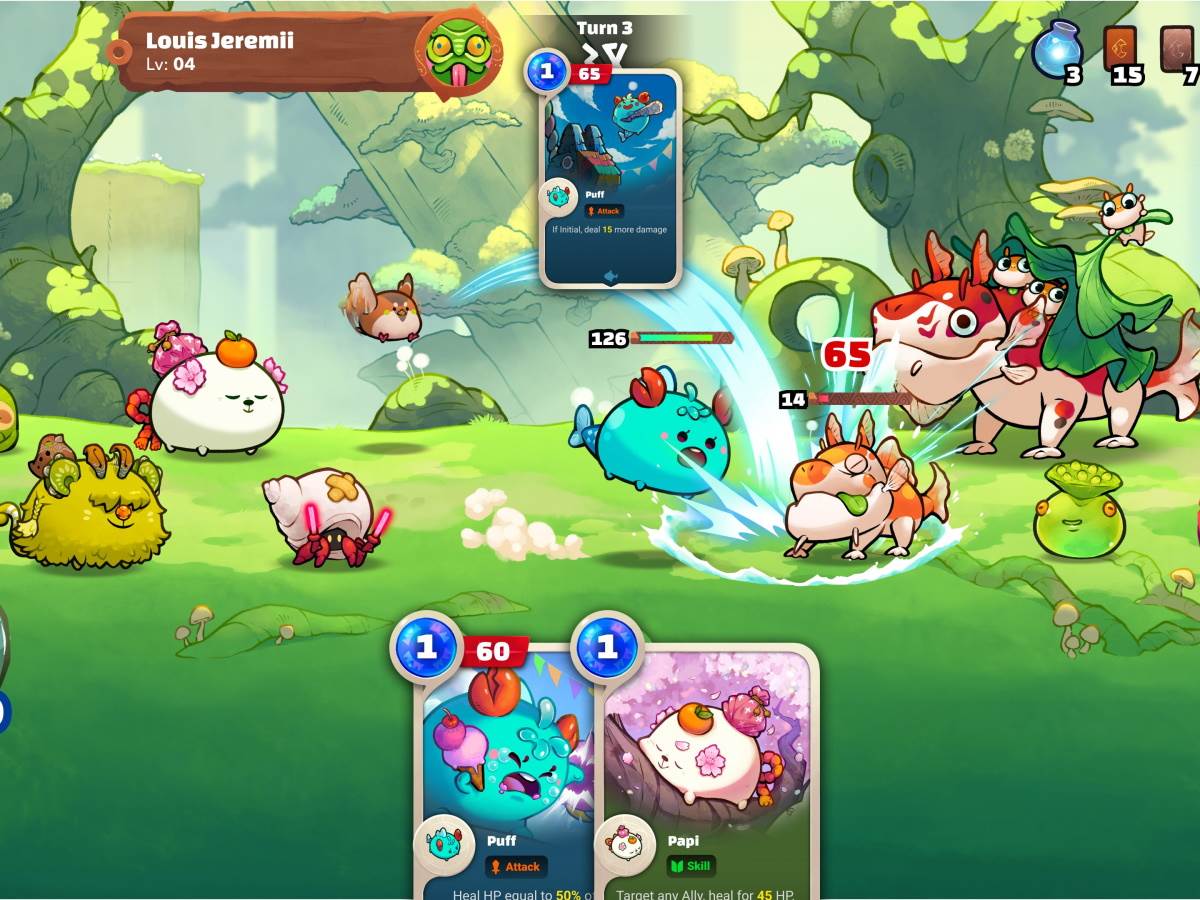 Axie Infinity borba   Axie Infinity borba