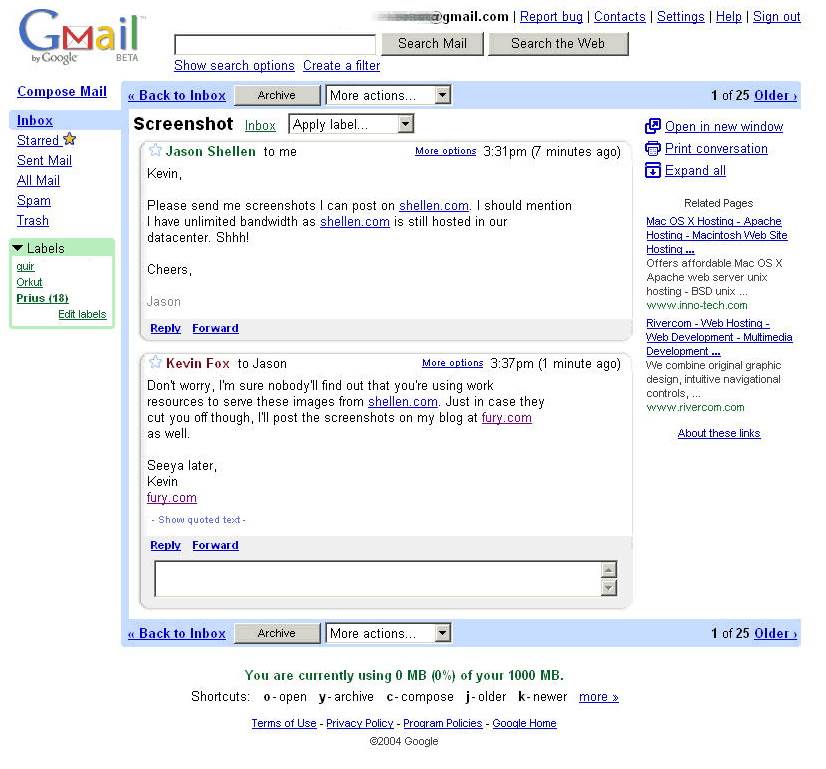 Gmail Beta   Gmail Beta