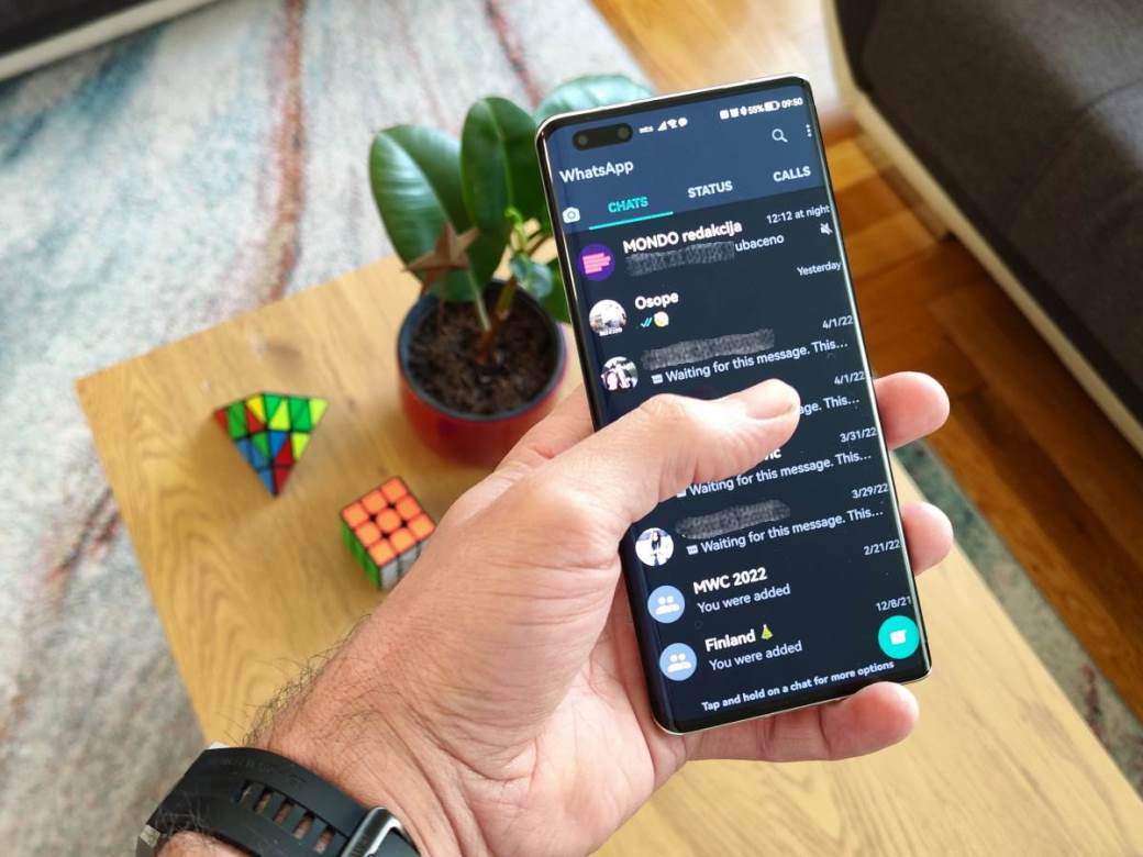 WhatsApp aplikacija podešavanja WhatsApp aplikacija podešavanja