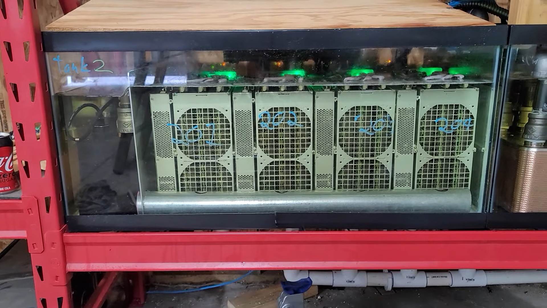  Deo hlađenja ASIC majnera - YouTube/Coin Heated/Printscreen 