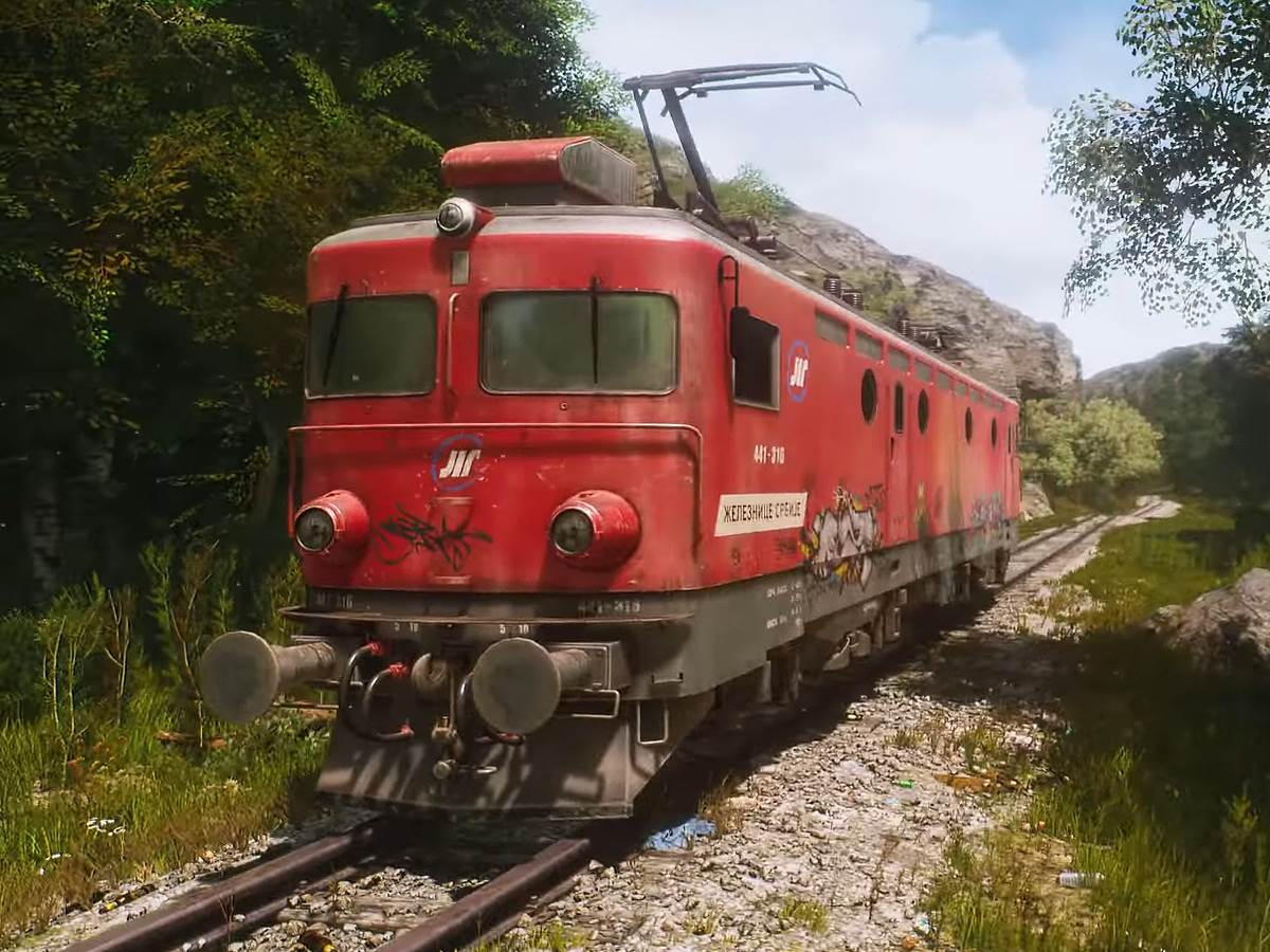  Lokomotiva iz Srbije Unreal Engine 2.jpg - YouTube / Vladimir Lepotić / ScreenShot 