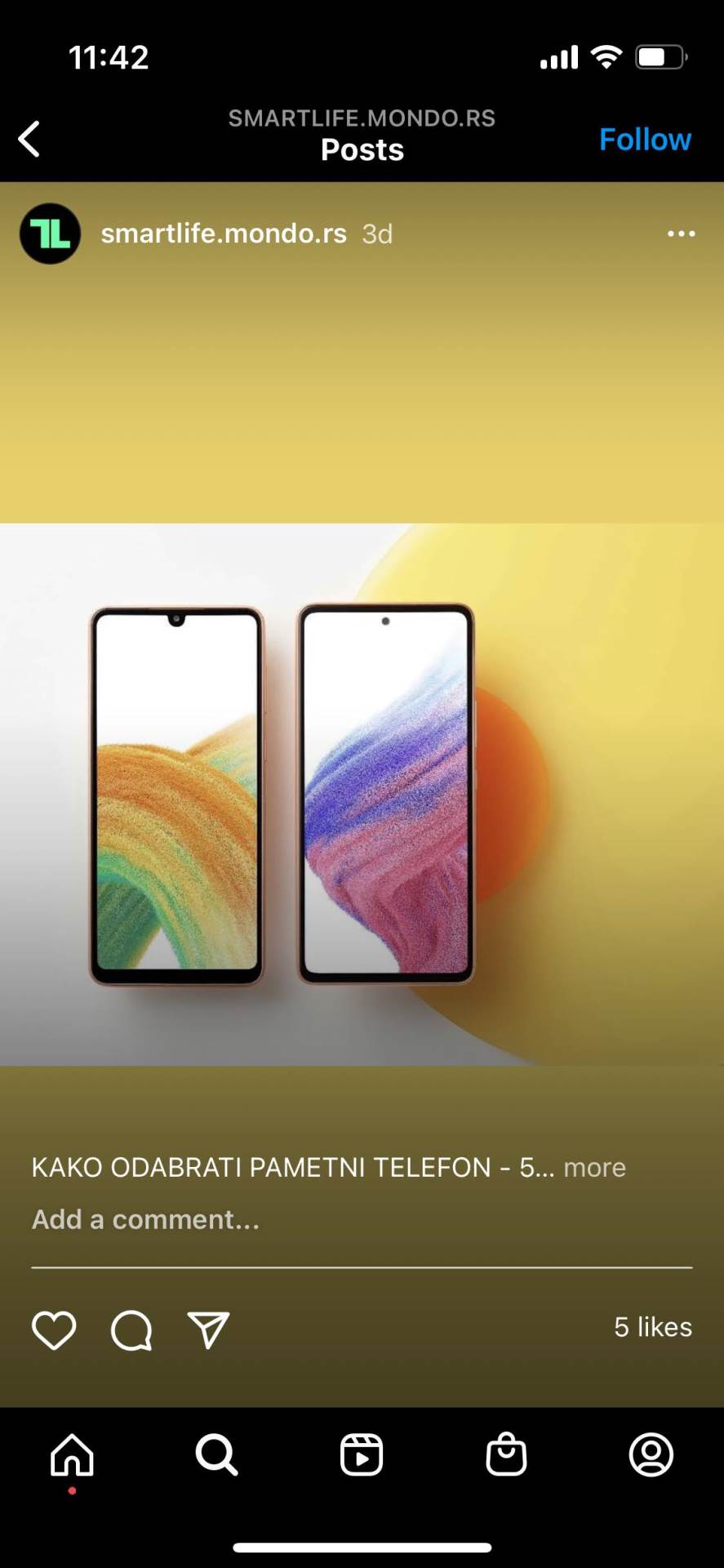  Instagram kopira TikTok 1.PNG - Smartlife / Screenshot 