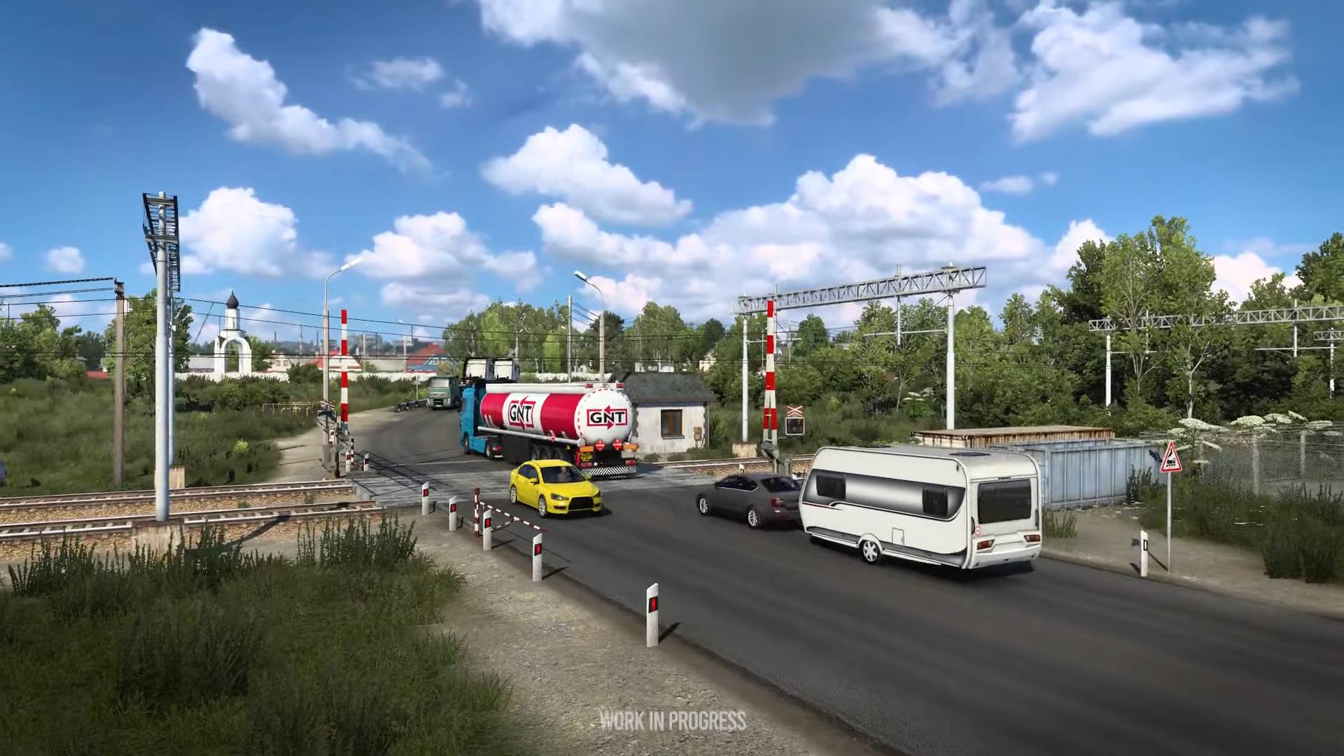  Euro Truck Simulator 2 - Heart of Russia - Gameplay Trailer 0-35 screenshot.png - Youtube / Game Trailers / Screenshot 
